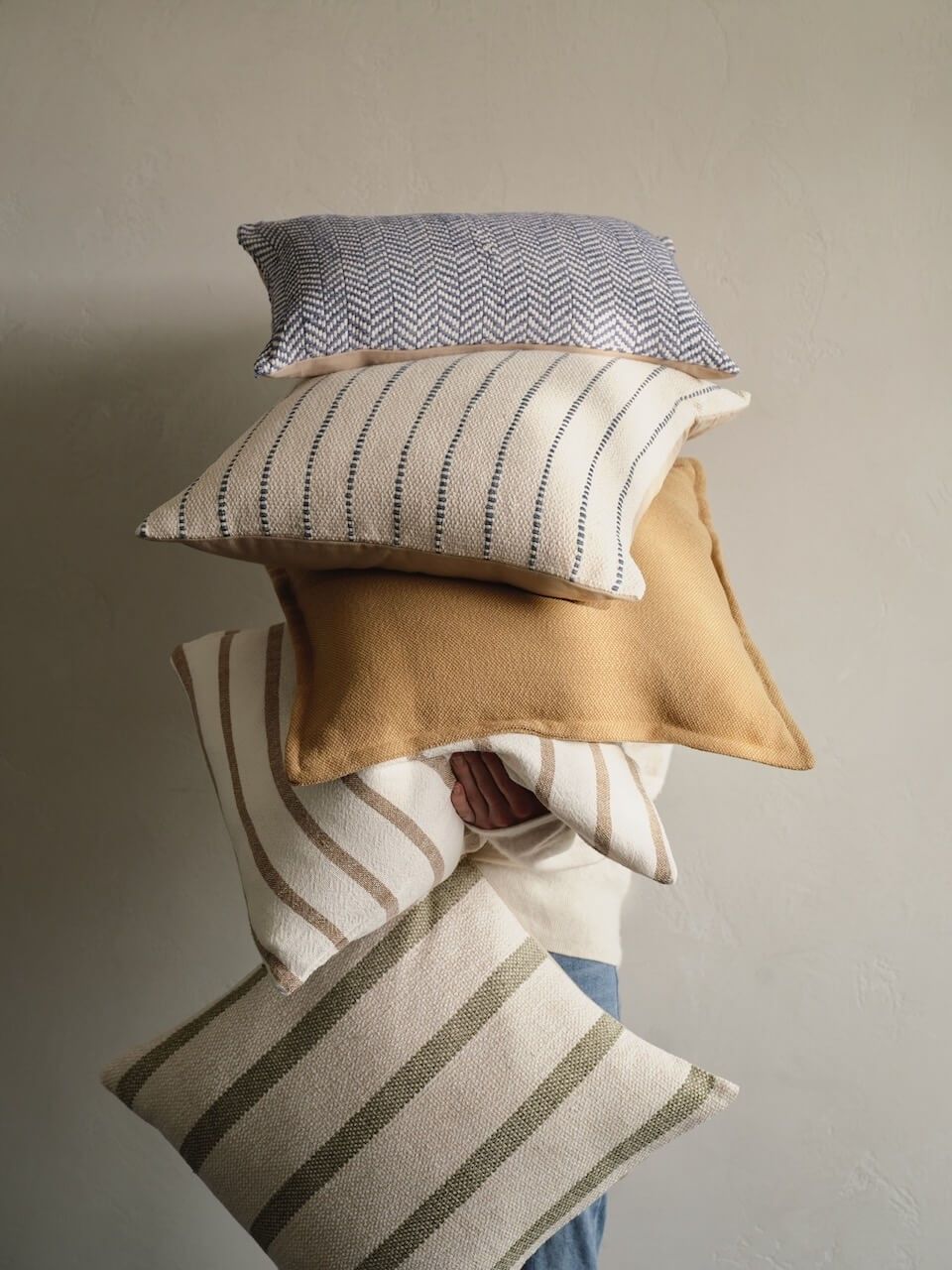 Soft woven texture for everyday home styling